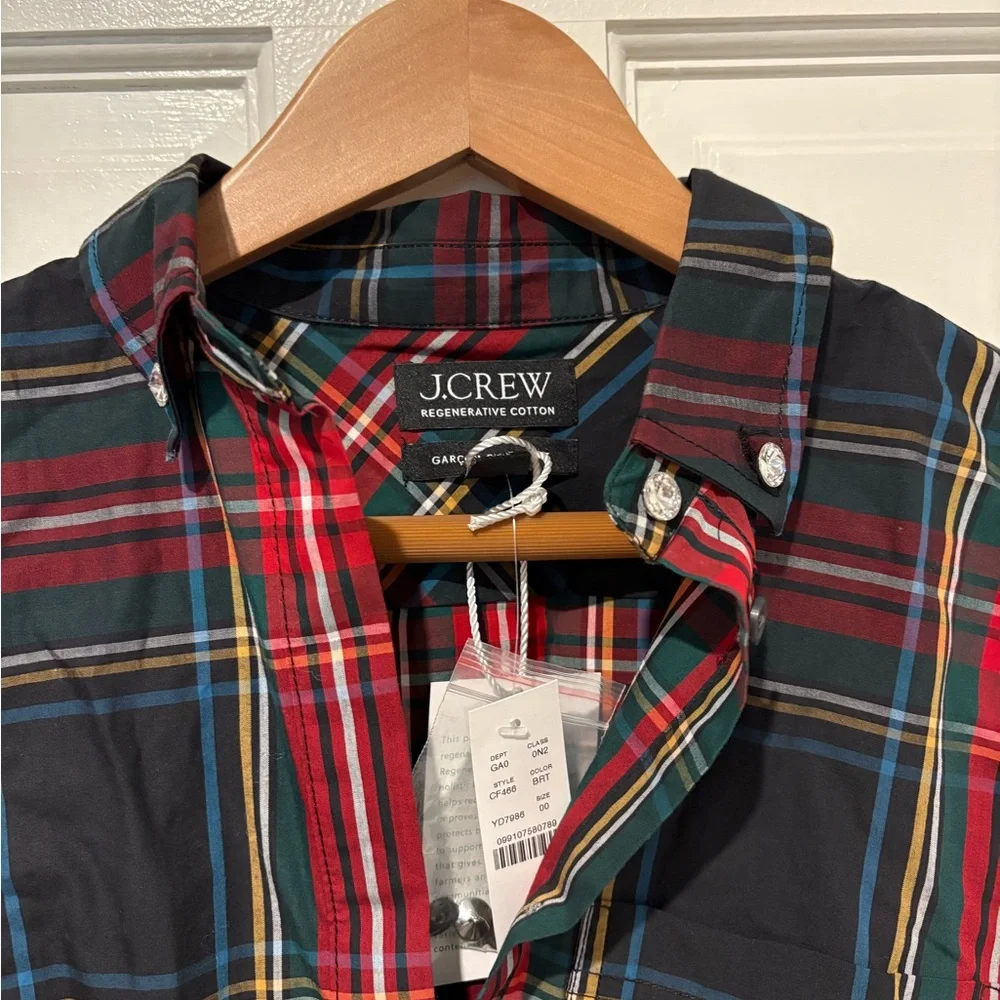 J.Crew Tartan Buttondown - Picture 2 of 6